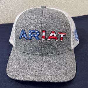 Men's Ariat Snapback Hat Adjustable Size
